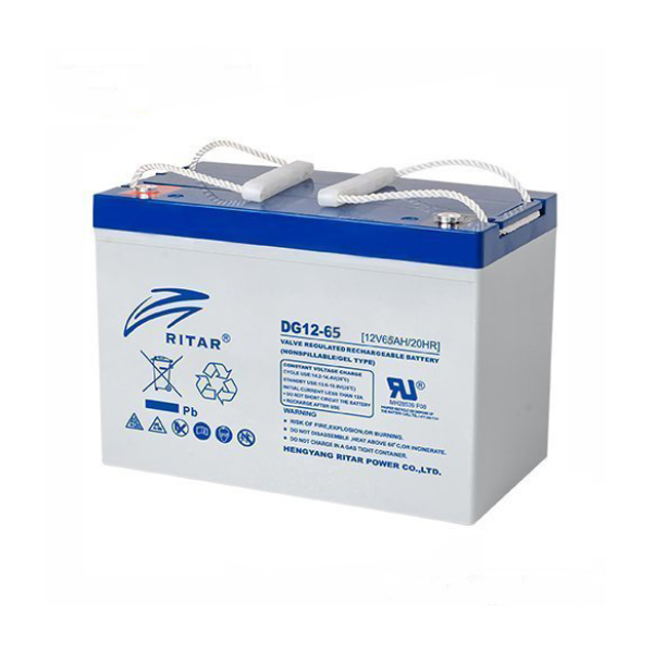 Акумуляторна батарея GEL RITAR DG12-65, Gray Case, 12V 65Ah (350 х 167 х 182) Q1/48 Акумуляторна батарея GEL RITAR DG12-65, Gray Case, 12V 65Ah (350 х 167 х 182) Q1/48