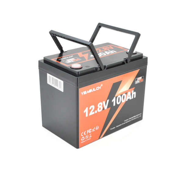 Акумуляторна батарея YEAGULCH Mini LiFePO4 12,8V 100Ah 1280Wh, BMS-100A, ( 246 x 187 x 197) , M8, 12.9kg Q1 Акумуляторна батарея YEAGULCH Mini LiFePO4 12,8V 100Ah 1280Wh, BMS-100A, ( 246 x 187 x 197) , M8, 12.9kg Q1