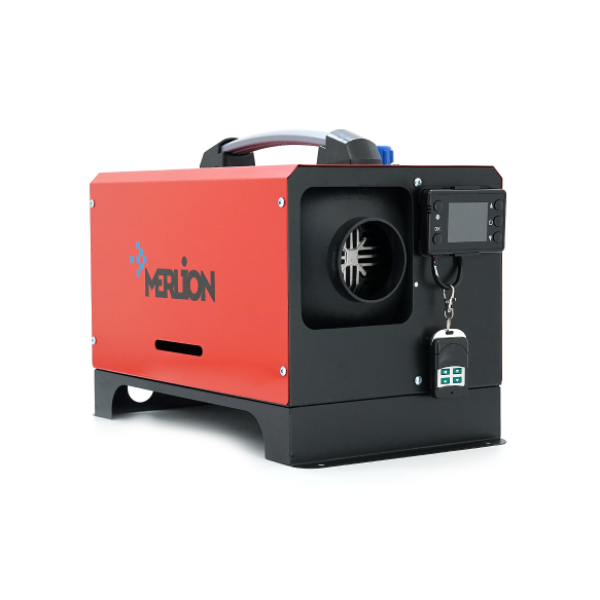 Дизельний обігрівач Merlion ML501RH-1224, 12/24V, 5000W (kVA), plast, Air vent, Red, Box