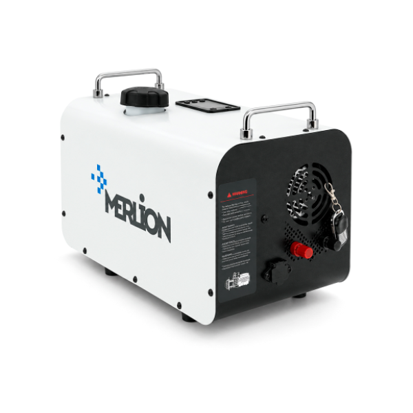 Дизельний обігрівач Merlion ML500WH-1224220, 12/24/220V, 5000W (kVA), alluminium, air vent, white, Box