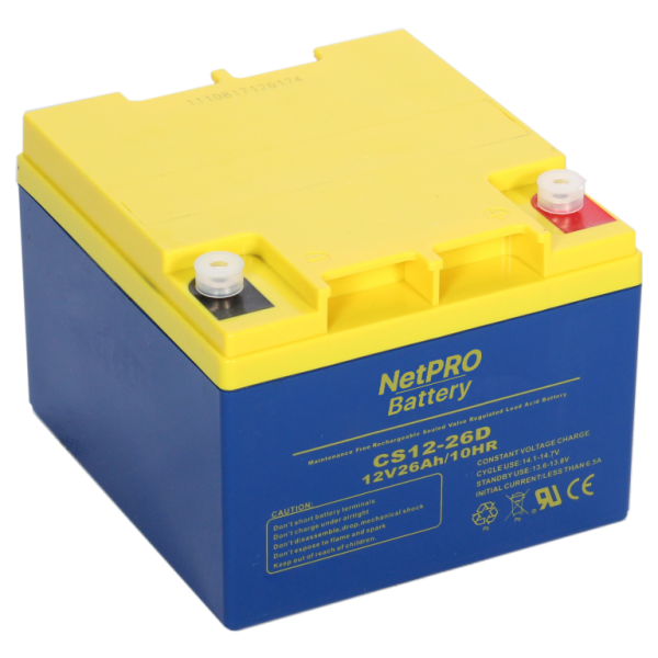 Акумуляторна батарея NETPRO CS12-26D Акумуляторна батарея NETPRO CS12-26D