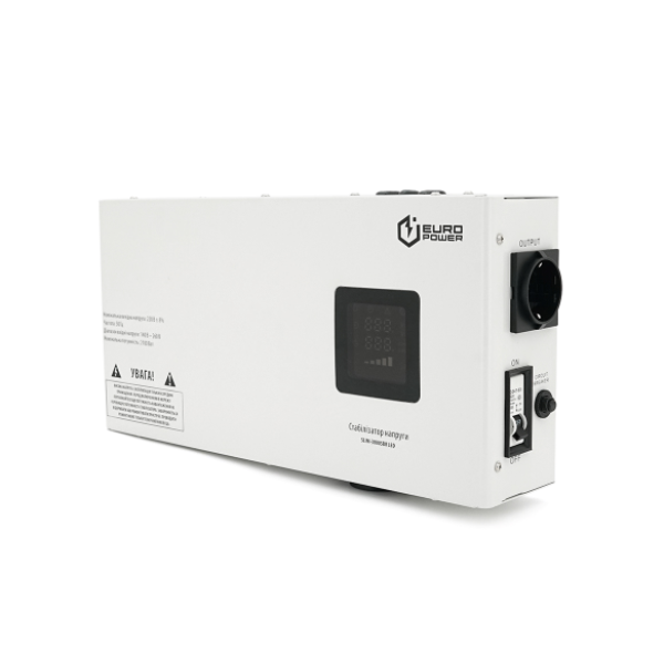 Стабилизатор напряжения Europower SLIM-5000SBR LED, 5000VA (3500Вт)