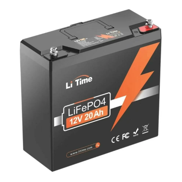 Акумуляторна батарея LiTime LiFePO4 12V20Ah TM, BMS 20A Акумуляторна батарея LiTime LiFePO4 12V20Ah TM, BMS 20A