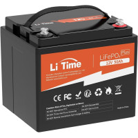  Акумуляторна батарея LiTime LiFePO4 12V50Ah TM, BMS 50A