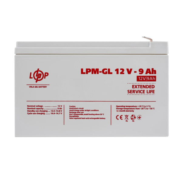 Акумуляторна батарея LogicPower LPM-GL 12 - 9 AH