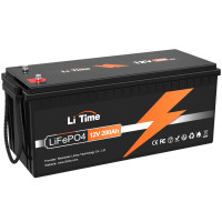 Аккумуляторная батарея LiTime LiFePO4 12V200Ah TM, BMS 100A
