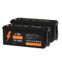  Акумуляторна батарея LiTime LiFePO4 24V100Ah TM, BMS 100A