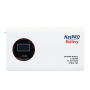 Акумуляторна батарея NetPRO LiFePO4 FPW-5.1EP 5.12kWH (51,2V100Ah, BMS 100A, CAN/RS485; 4,3" touch LCD, паралель до 15шт., 6000+ циклів розряду, настінний)