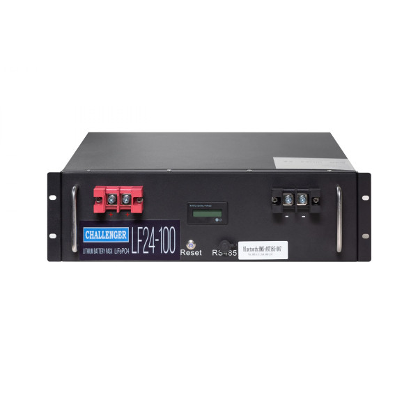  Акумуляторна батарея Challenger LF24-100 LiFePO4 (метал. корпус)