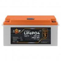 Акумуляторна батарея LP LiFePO4 LCD 12V (12,8V) - 230 Ah (2944Wh) (BMS 100A/50A) пластик (20941)