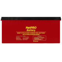 Акумуляторна батарея NetPRO HLC 12-200 (12V/200Ah carbon GEL)