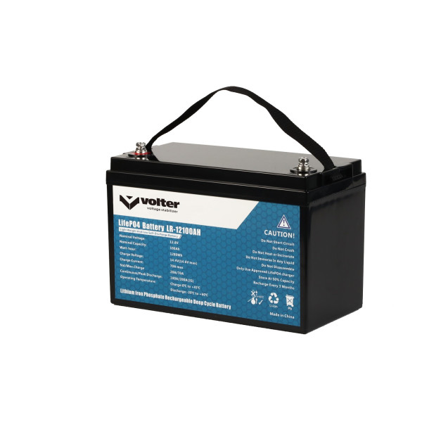  Акумуляторна батарея Volter Lifepo4 12.8V 100Ah