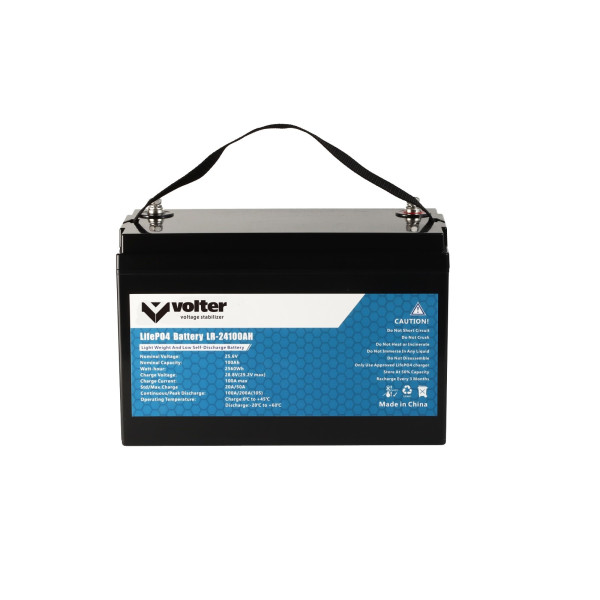  Акумуляторна батарея Volter Lifepo4 25.6V 100Ah