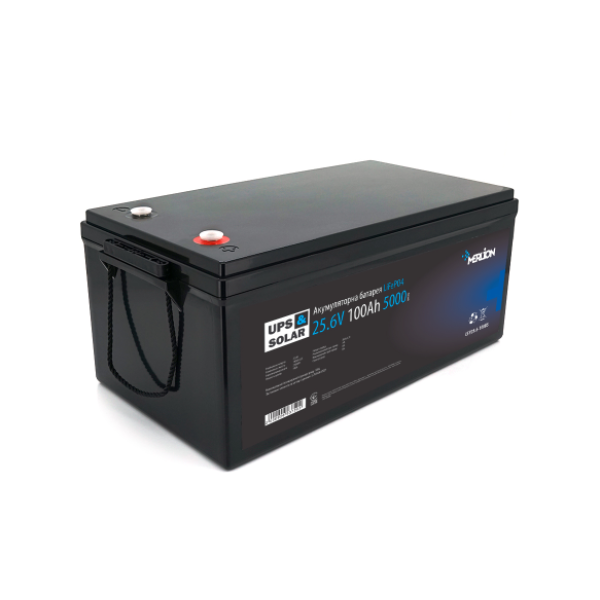 Аккумуляторная батарея Merlion LiFePO4 25.6V 100AH (8S2P/BMS-100A), (522x238x225), 19kg до 5000 циклов