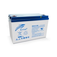 Аккумуляторная батарея GEL RITAR DG12-100, Gray Case, 12V 100.0Ah