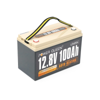 Акумуляторна батарея PowerQueen LiFePO4 12V100Ah, BMS 100A (MAX 400A 1sec) Low Temperature Protection