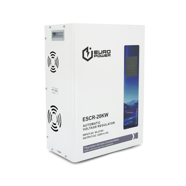 Стабілізатор напруги Europower ESCR-20KW LCD, 20000W, AC 95V-275V