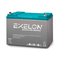 Аккумуляторная батарея EXELON 100-12 GEL 12V 100 Ah (330 x 173 x 218), 30.4 kg Grey Q1/48