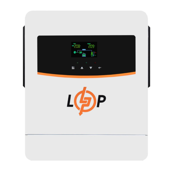 Гібридний сонячний інвертор (ДБЖ) LPW-HY-1000VA (1000Вт) 12V 40A MPPT 20-150V OFF GRID (30589)