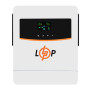 Гібридний сонячний інвертор (ДБЖ) LPW-HY-1000VA (1000Вт) 12V 40A MPPT 20-150V OFF GRID (30589)