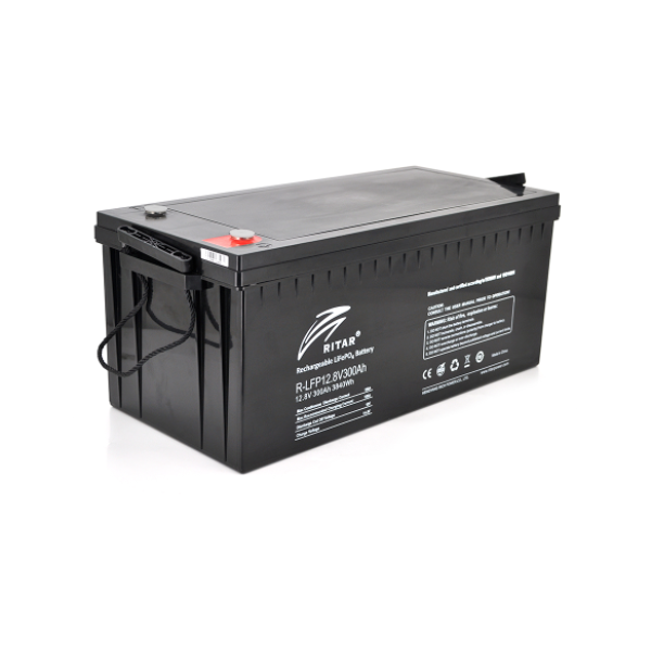 Акумуляторна батарея Ritar LiFePO4 12,8V 300Ah 3840Wh BMS100@4S Акумуляторна батарея Ritar LiFePO4 12,8V 300Ah 3840Wh BMS100@4S