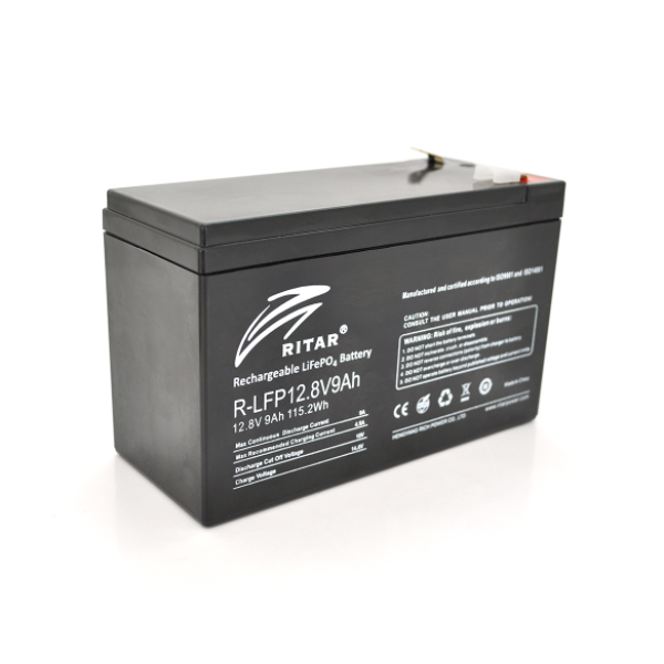 Аккумуляторная батарея Ritar LiFePO4 12,8V 9Ah (115,2Wh) BMS4.5A@4S