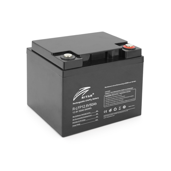 Акумуляторна батарея Ritar LiFePO4 12,8V 50Ah 640Wh BMS25@4S Акумуляторна батарея Ritar LiFePO4 12,8V 50Ah 640Wh BMS25@4S