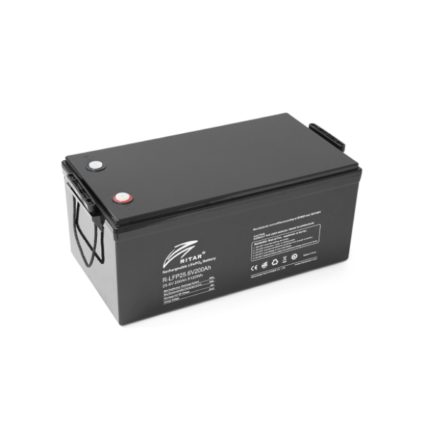 Акумуляторна батарея Ritar LiFePO4 25,6V 200Ah BMS100A@8S Акумуляторна батарея Ritar LiFePO4 25,6V 200Ah BMS100A@8S