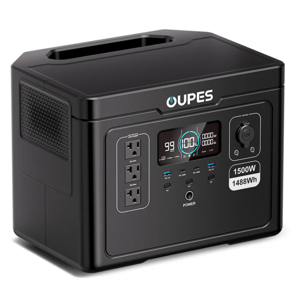 Портативна акумуляторна станція OUPES Exodus 1500 (1500W/1488Wh, LiFePO4)