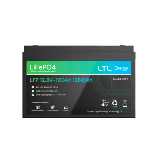  Акумуляторна батарея LiFePO4 Dyness LR1.2, 12.8V/100Аh (1,28kWh)