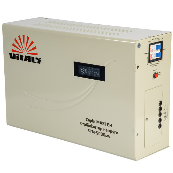 Стабілізатор напруги Vitals Master STN-5000sw Стабілізатор напруги Vitals Master STN-5000sw