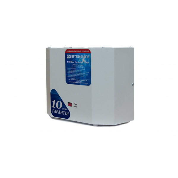 Стабілізатор напруги Укртехнологія NORMA Exclusive 5000