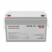 Акумуляторна батарея LogicPower LPM-GL 12V 100AH (3871)