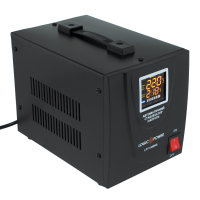 Стабилизатор напряжения LogicPower LPT-1500RD BLACK (1050 Вт)